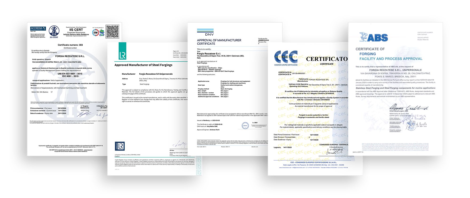 Certificati